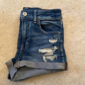 American eagle next level stretch jeans shorts